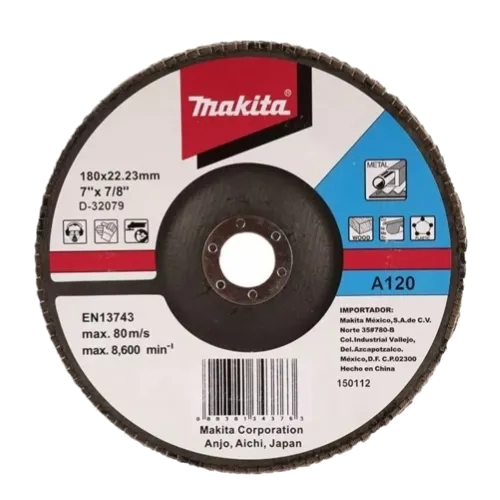 Disco de Lixa Flap Makita 4 1/2-G-120