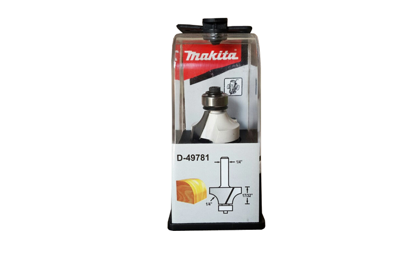 Fresa Makita para Borda 1" Haste 1/4 D-49781