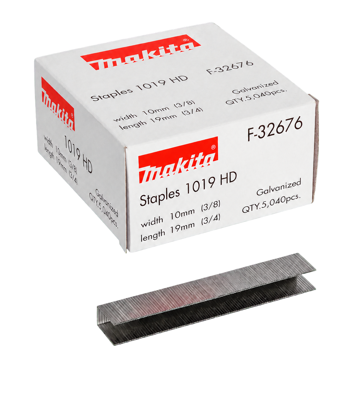 Grampo para Grampeador Makita 80/08 001709-0A Caixa C/18.480 Pcs