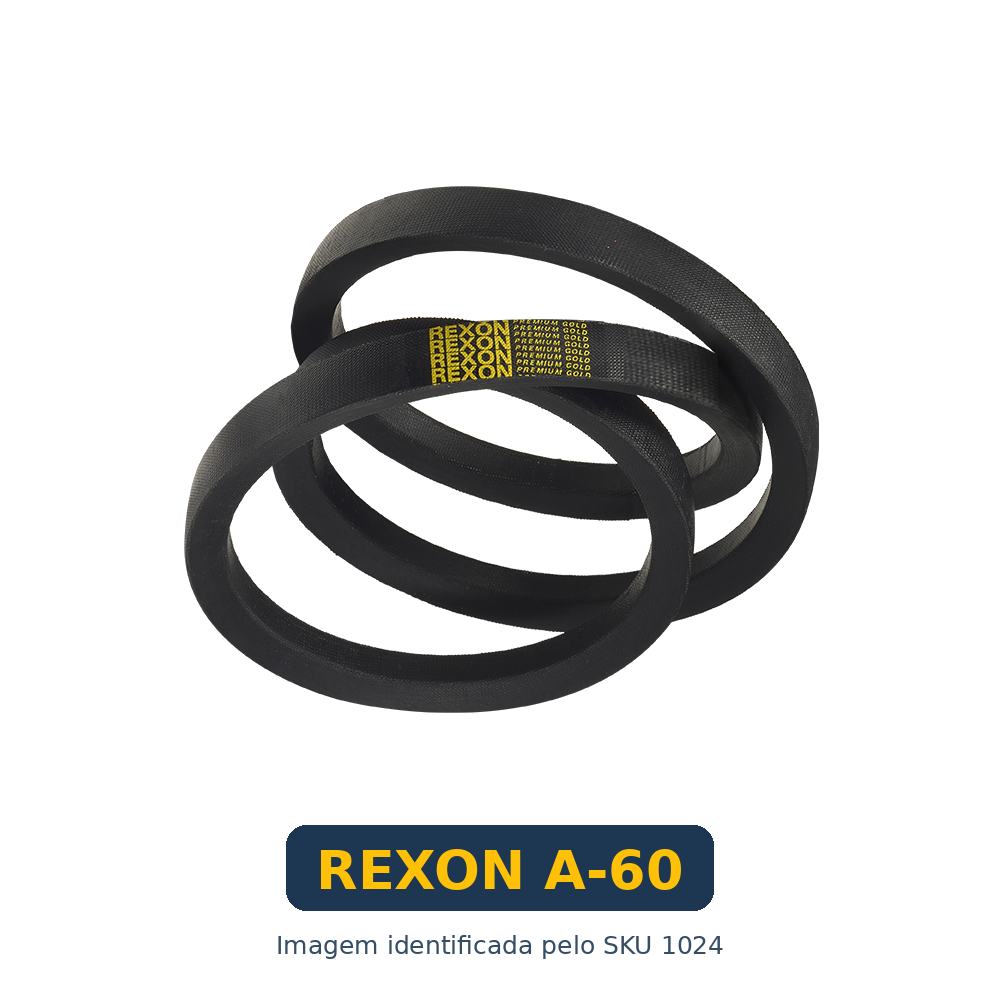 Correia Industrial em V Rexon A-60