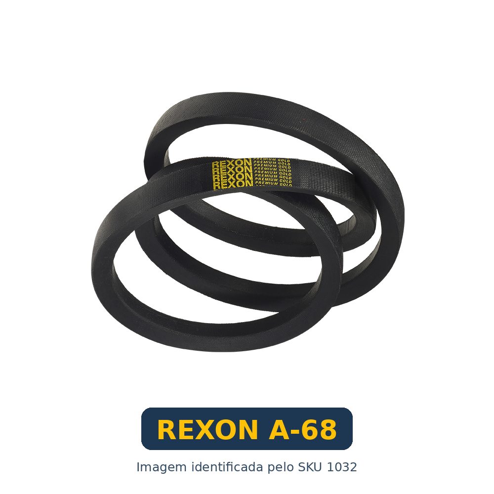 Correia Industrial em V Rexon A-68