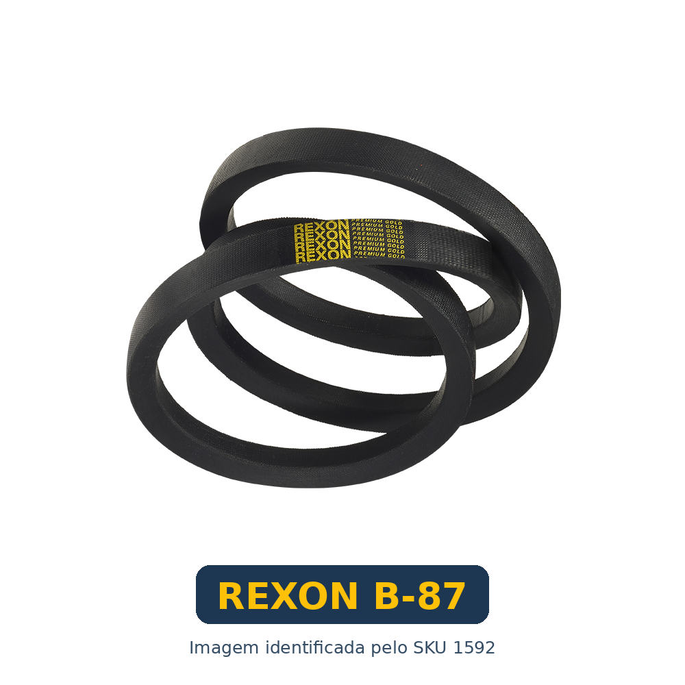 Correia Industrial em V Rexon B-87