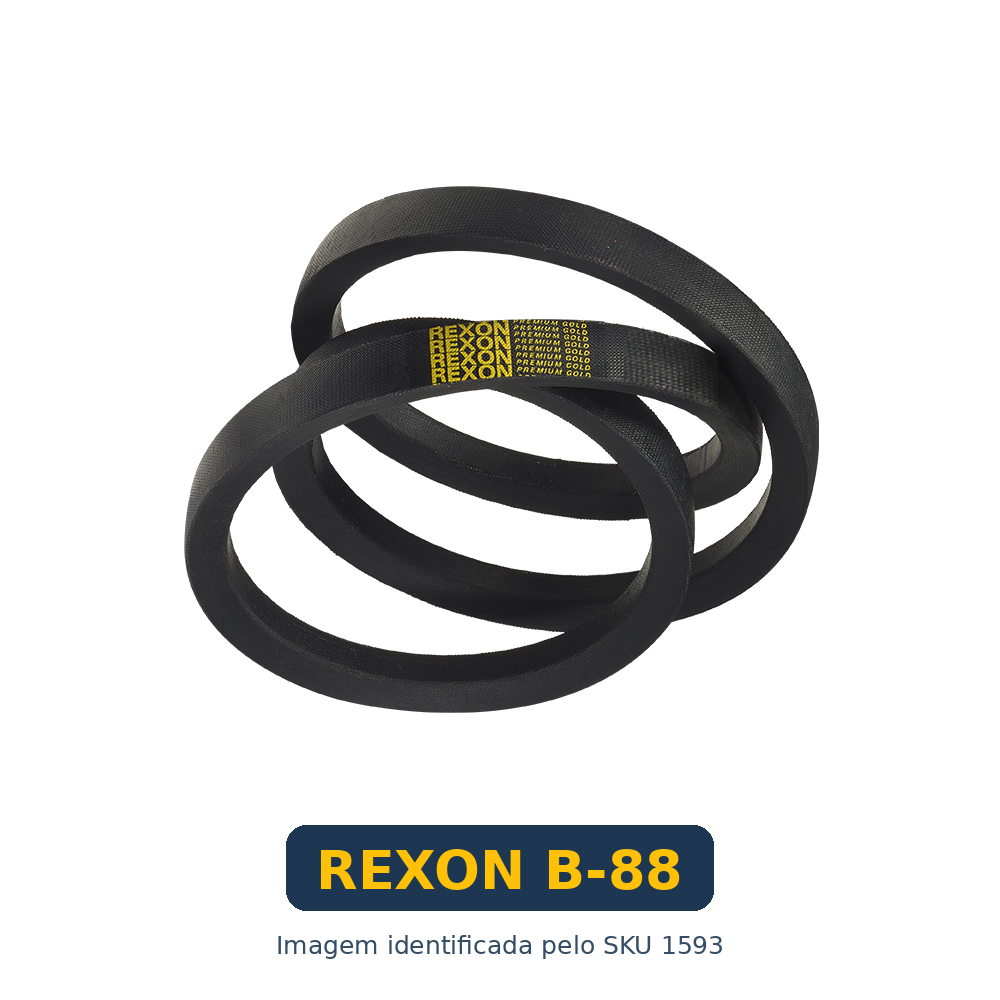 Correia Industrial em V Rexon B-88