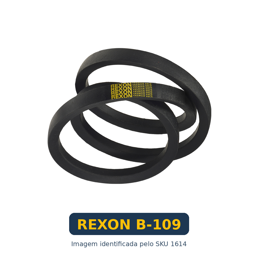 Correia Industrial em V Rexon B-109
