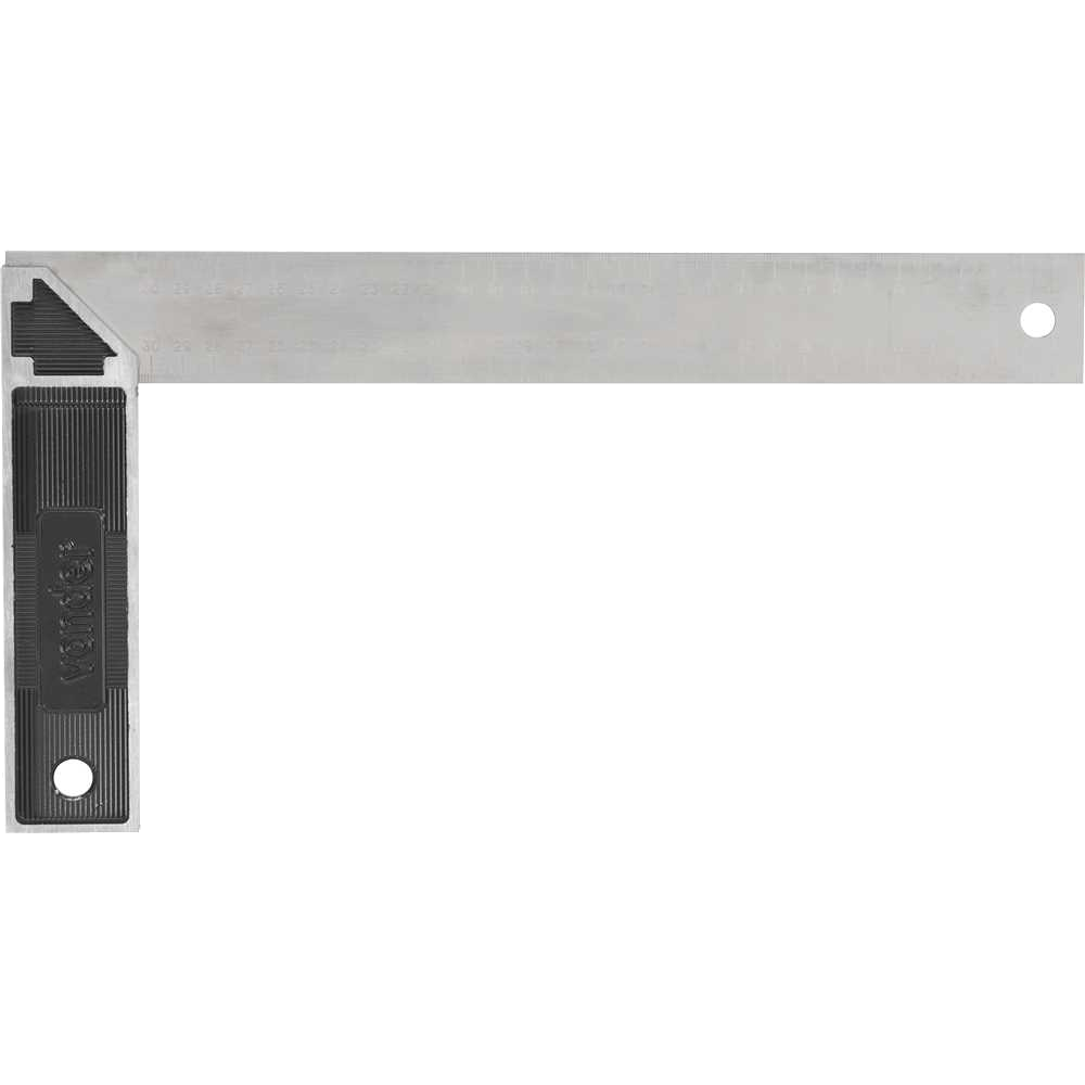 Esquadro de Aço Cabo Metal 12"" VONDER 3550100120.