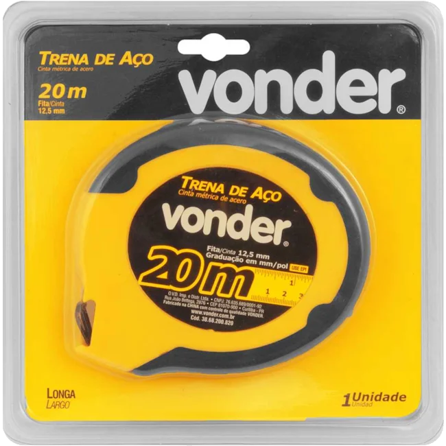 Trena Aço Longa 20M VONDER