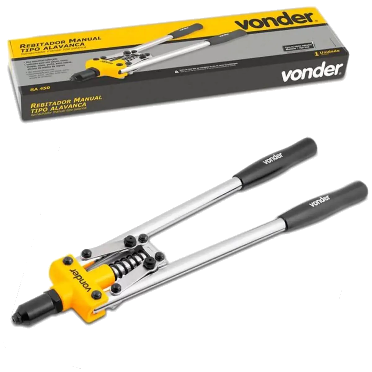 Rebitador Profissional Alavanca VONDER RA-450
