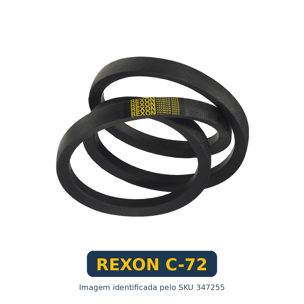 Correia Industrial em V Rexon C-72
