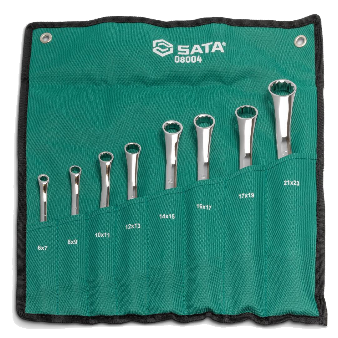 Chave de Anel SATA Jogo MM 6A23 08PCS ST08004SJ