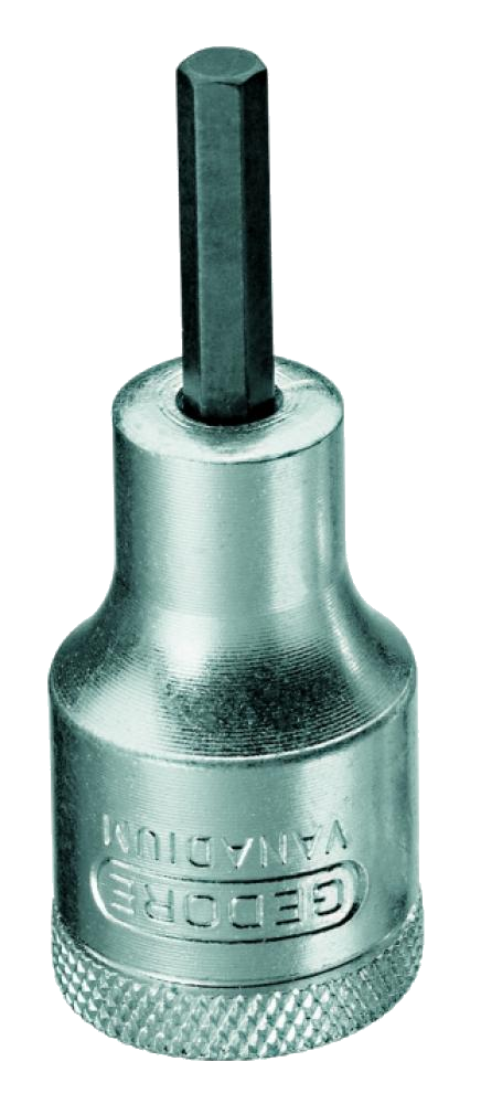 Chave Soq BITS Hex.gedore Alen IN19 Curta 1/2 X 06MM 016030