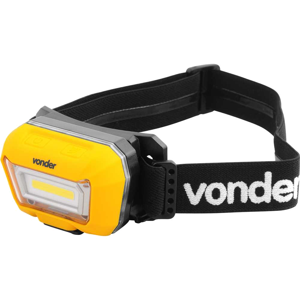 Lanterna Maos Livres Cabeca VONDER LCV300 Ledcob 8075003300