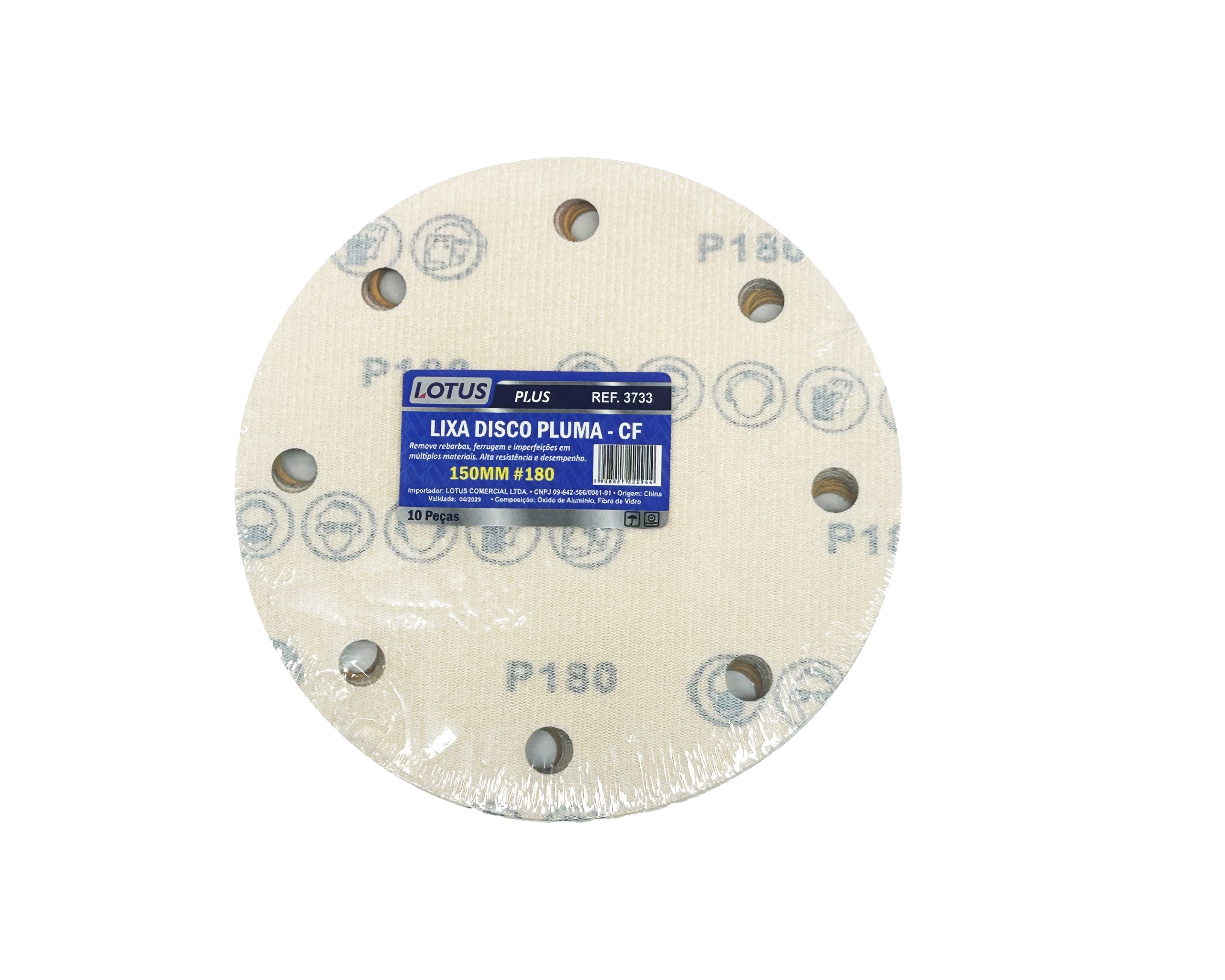 Disco de Lixa LOTUS Zirconio 3235 4.1/2 G-36