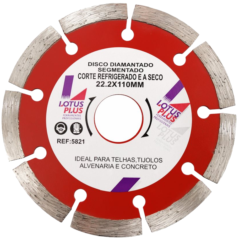 Serra DIAM.9"" LOTUS Plus 225MM Plus Segmentado -8656