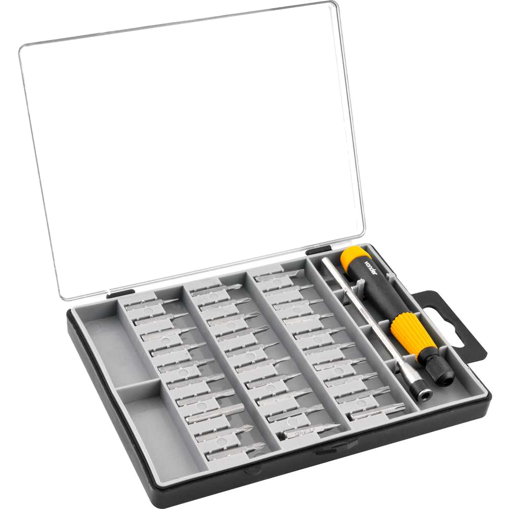 Jogo Bitsem Ponta de Precisao VONDER com 32PEÇA Enc 4MM CRV 3538320000