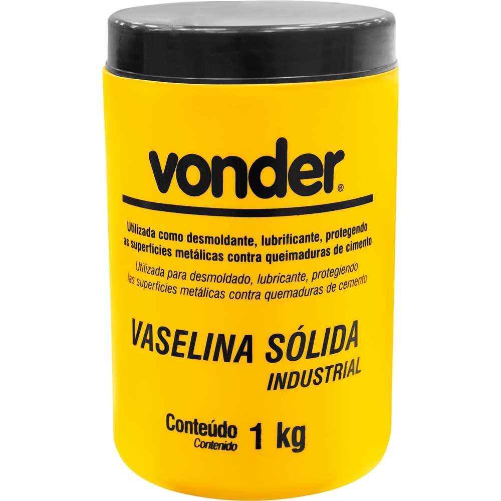 Vaselina Pastosa/solida VONDER 1KG 51.60.010.000