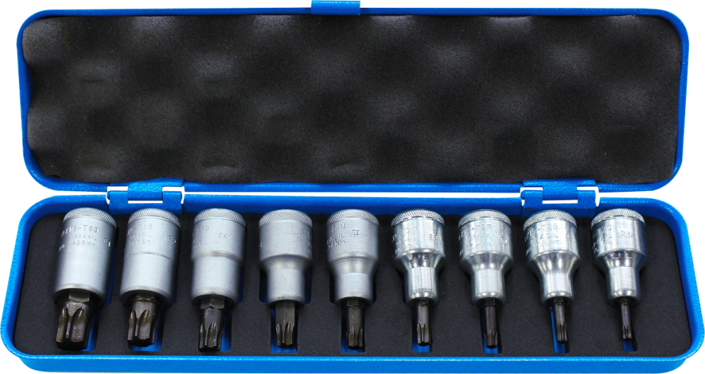 Chave Soq Jogo GEDORE TORX 1/2 T20 A T60 TX19 Pm 09/SOQUETES 024796