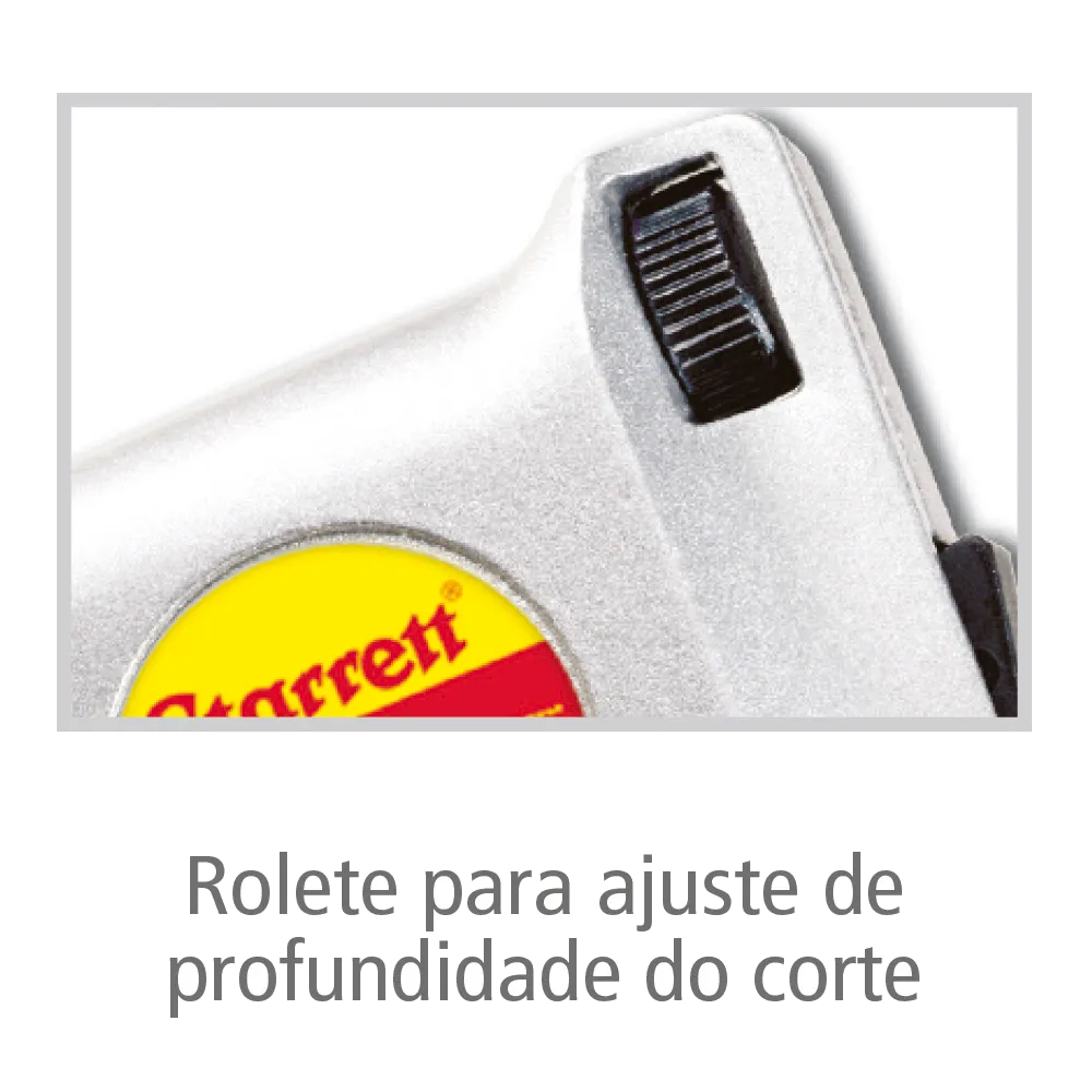 Estilete Retratil Trapezoidal STARRETT S011 Cinza