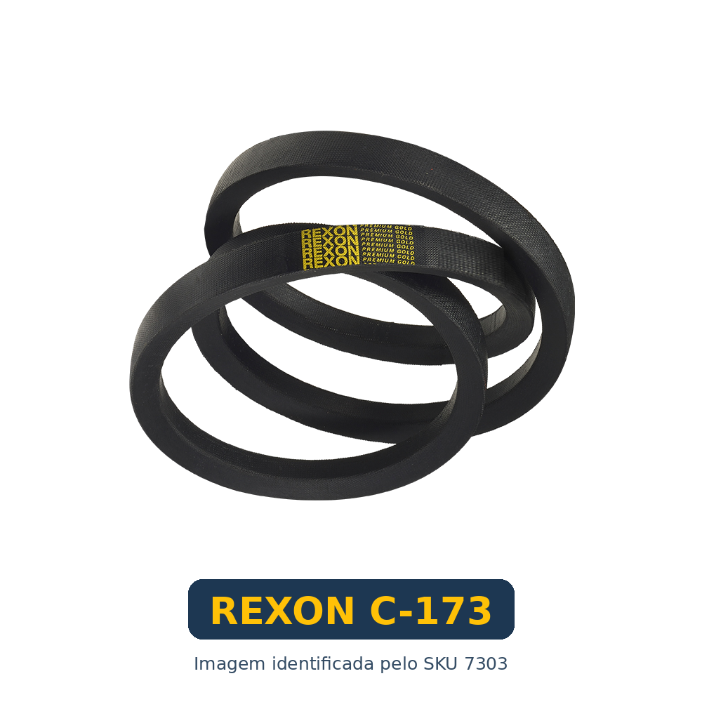 Correia Industrial em V Rexon C-173