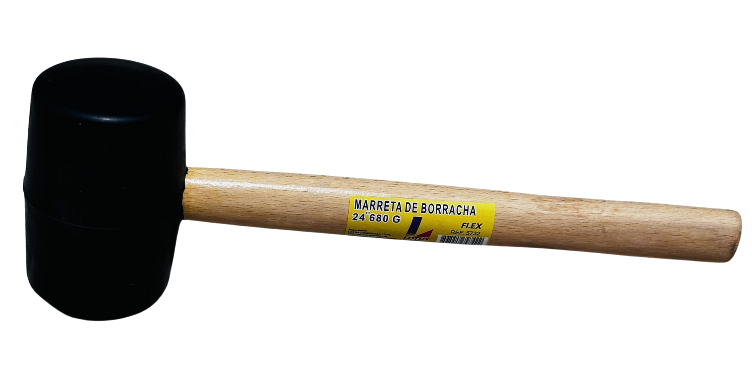 Marreta de Borracha Pta LOTUS Flex 680G 24""
