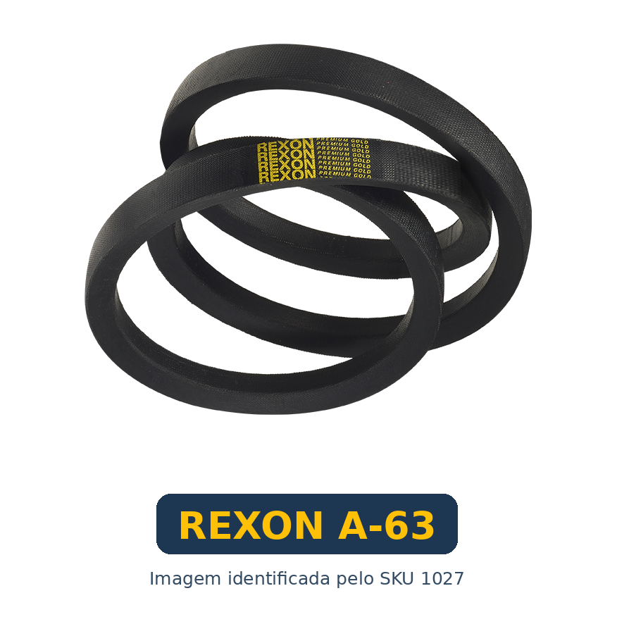 Correia Industrial em V Rexon A-63