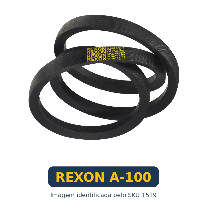 Correia Industrial em V Rexon A-100