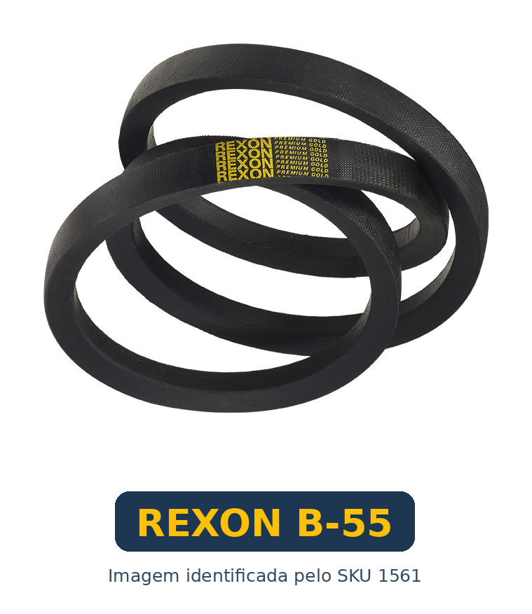 Correia Industrial em V Rexon B-55