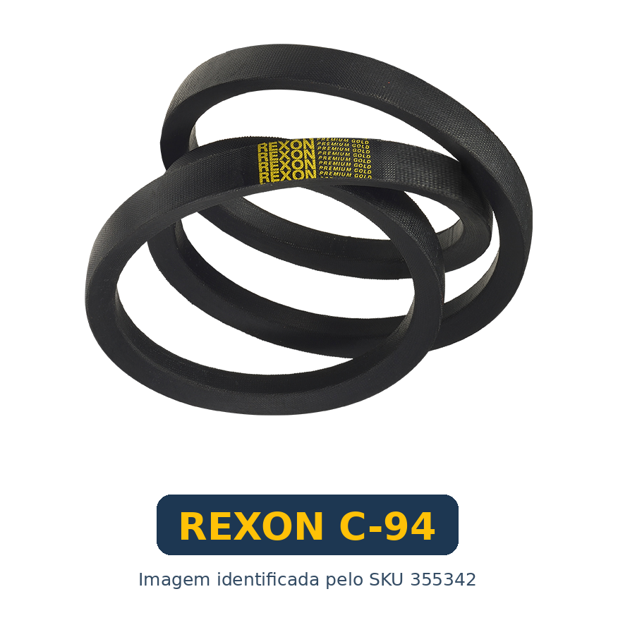 Correia Industrial em V Rexon C-94