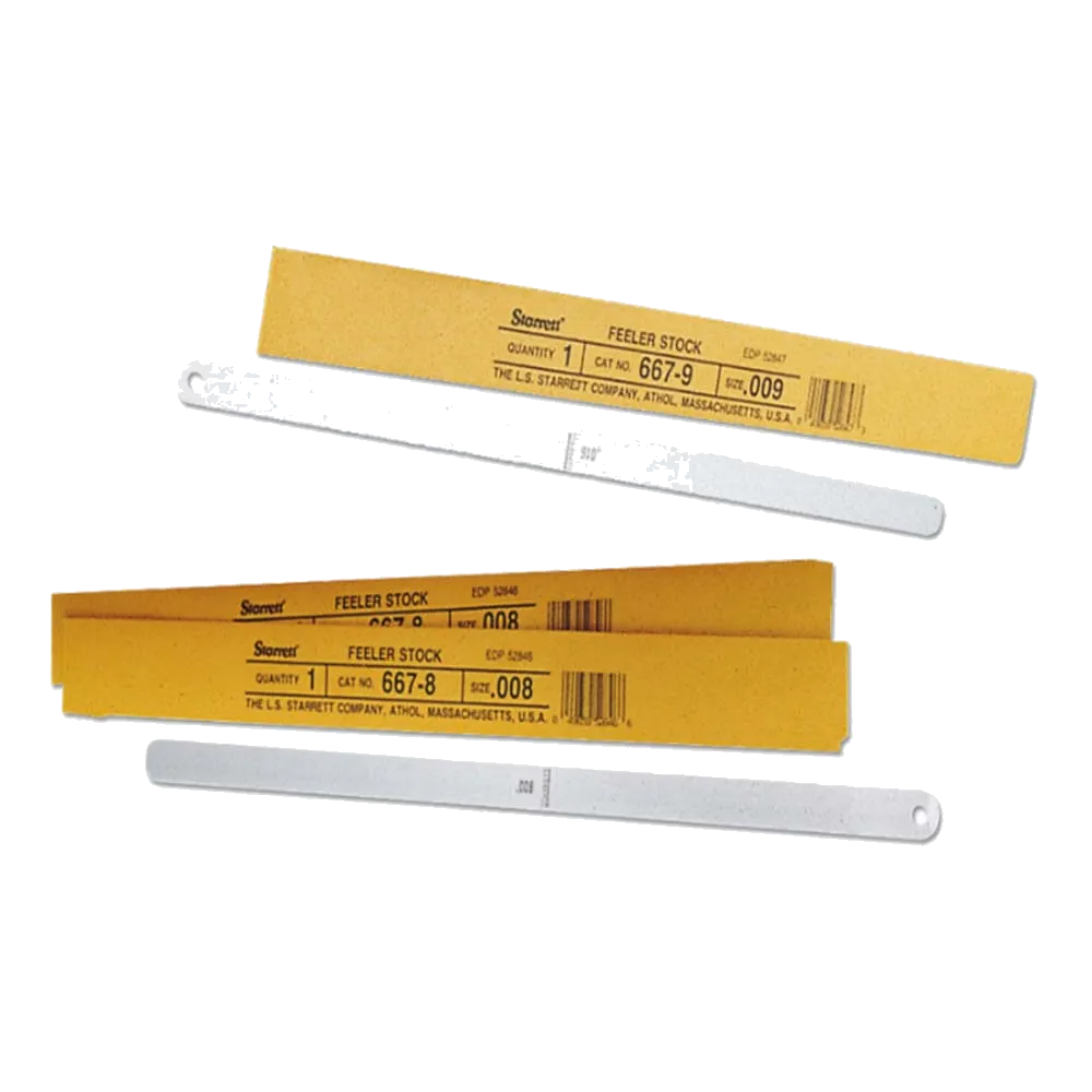 Calibrador de Folga STARRETT 300 X 13 X 0,80MM