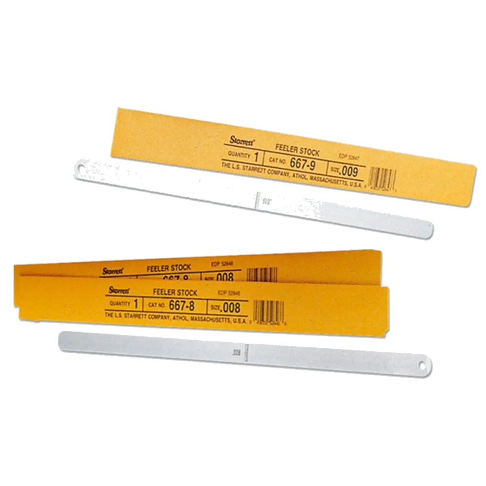 Calibrador de Folga STARRETT 300 X 13 X 0,06MM