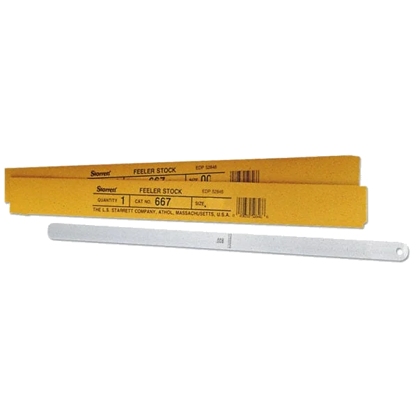 Calibrador de Folga STARRETT 300 X 13 X 0,08MM