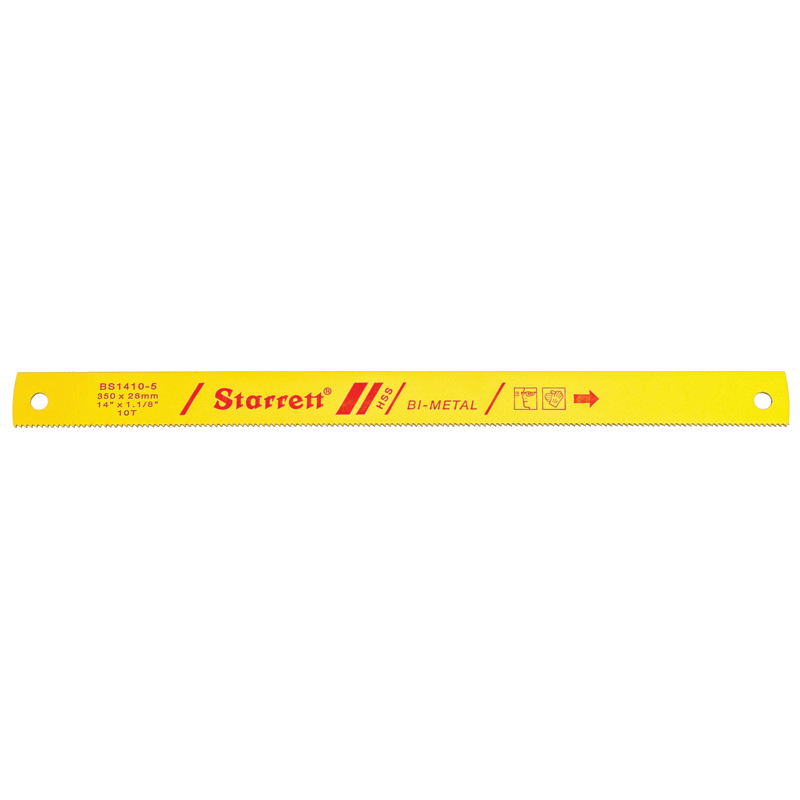 Lam Serra STARRETT BI-METAL Bs 1410-5 14"" X 1.1/4""10D