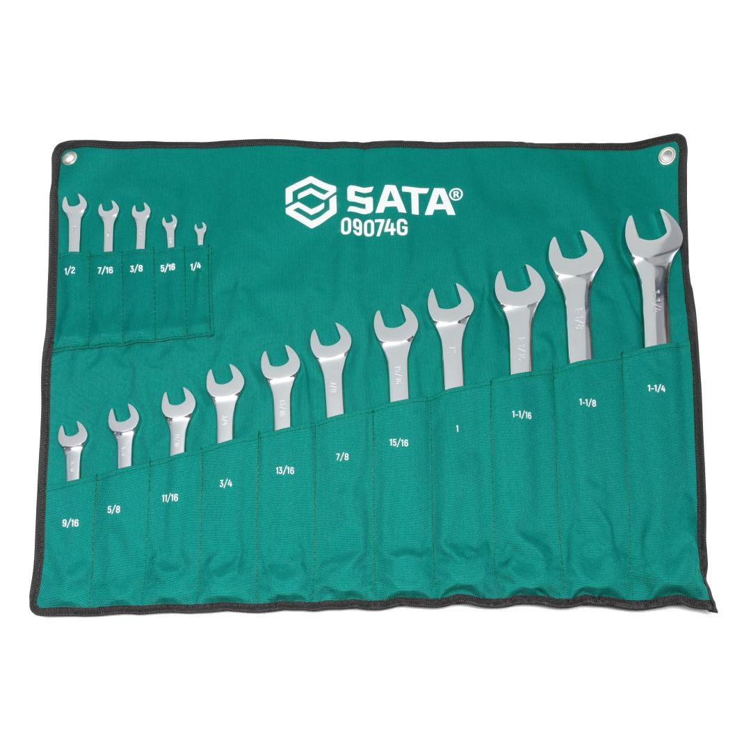 Chave Combinada SATA JG POL.1/4 X 1.1/4 16PCS ST09074G
