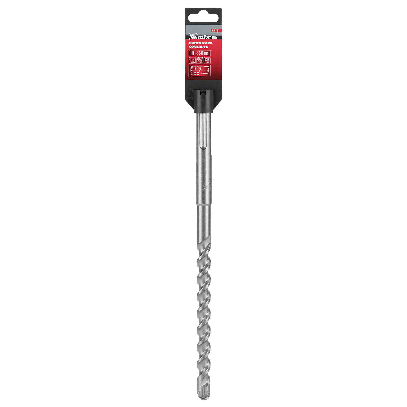 Broca SDS Max MTX 18X340MM 7127155