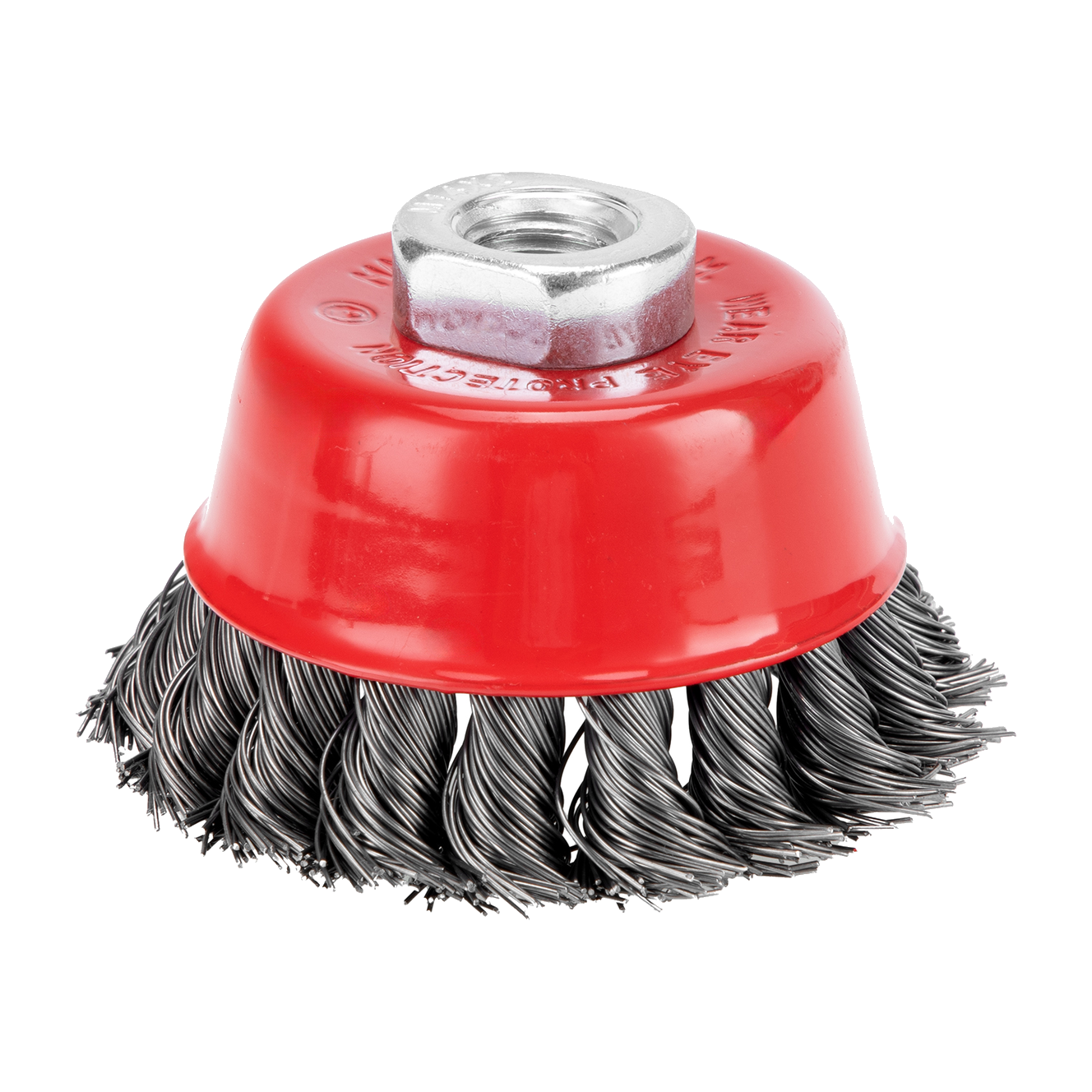 Escova de Aço Tipo Copo Trancada M14 3"" MTX 746249