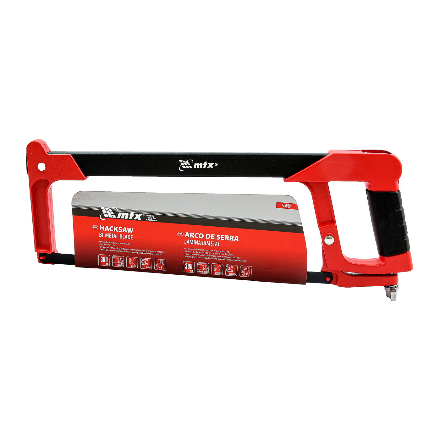 Arco de Serra MTX 12"" Cabo Dupla Injecao 775939