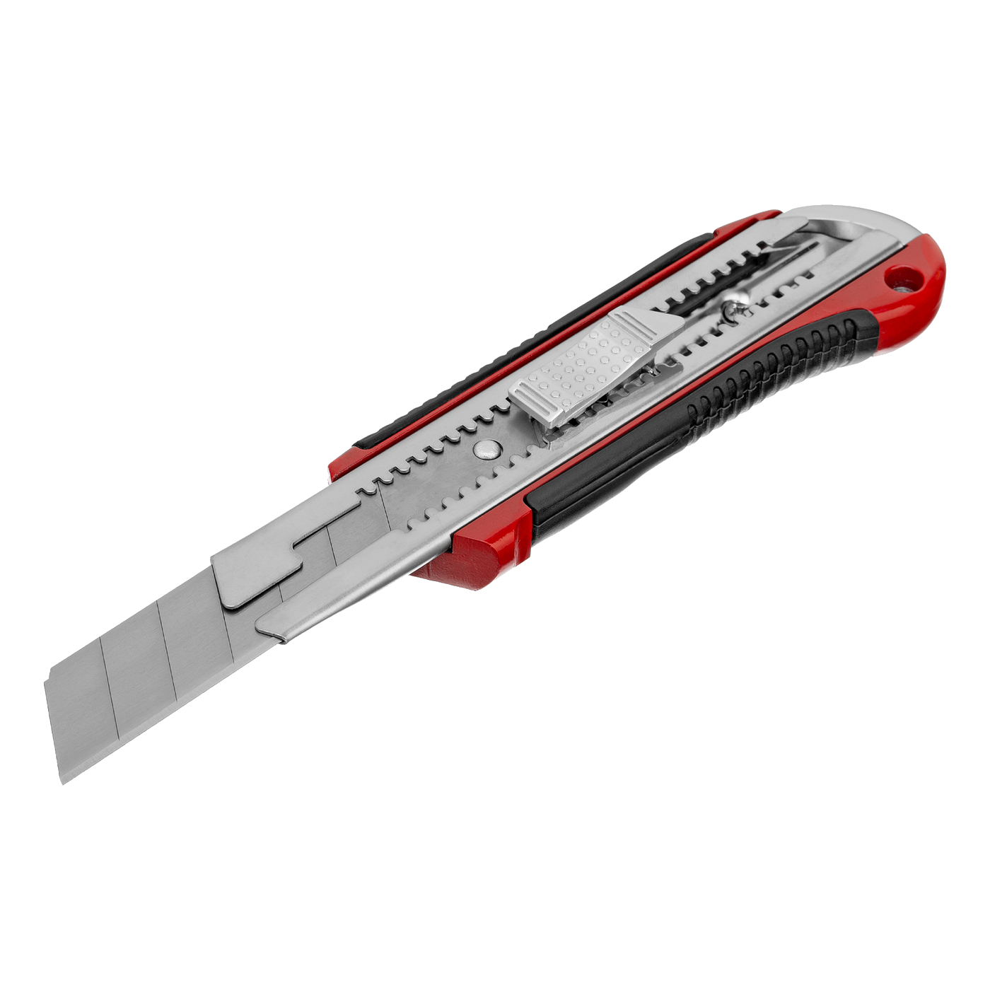 Estilete 25MM MTX Lâmina Retratil C/trava Guia Metalica 789599