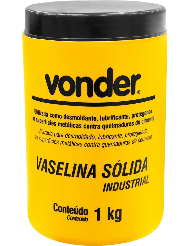 Vaselina Pastosa/solida VONDER 1KG 51.60.010.000