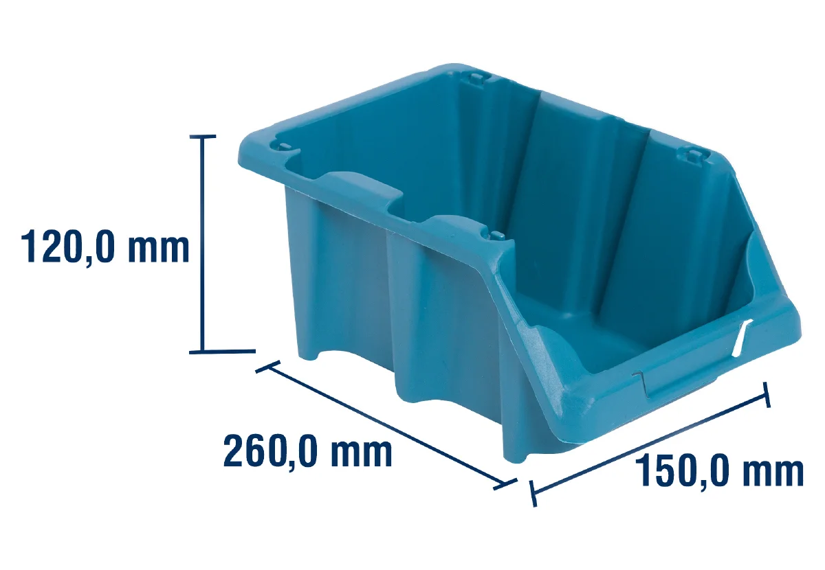 Caixa Gaveteiro Plástico VONDER Azul NO.05