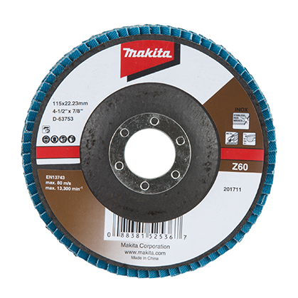 Disco de Lixa Flap Makita 4 1/2-G-60