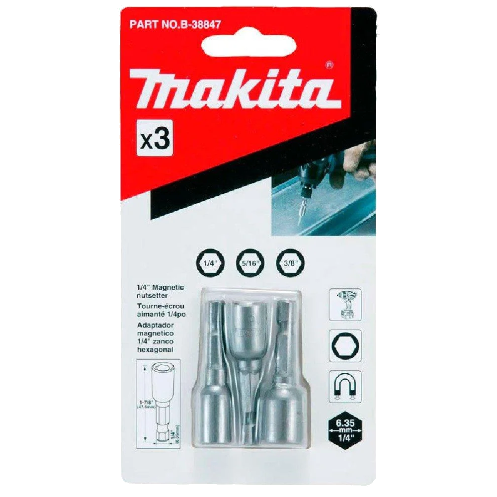 Bits Canhao Makita POL.3/8"