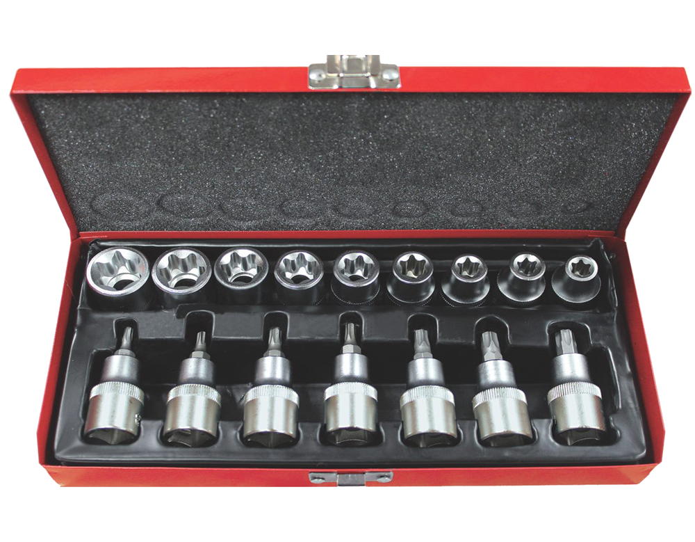 Jogo Chave Torx LOTUS com 16 CRV Macho/femea 6800