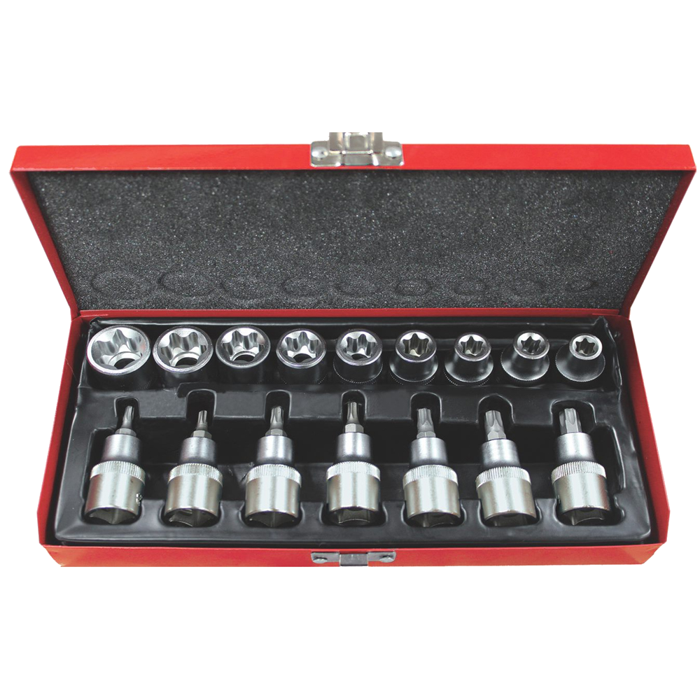 Jogo Chave Torx LOTUS com 16 CRV Macho/femea 6800