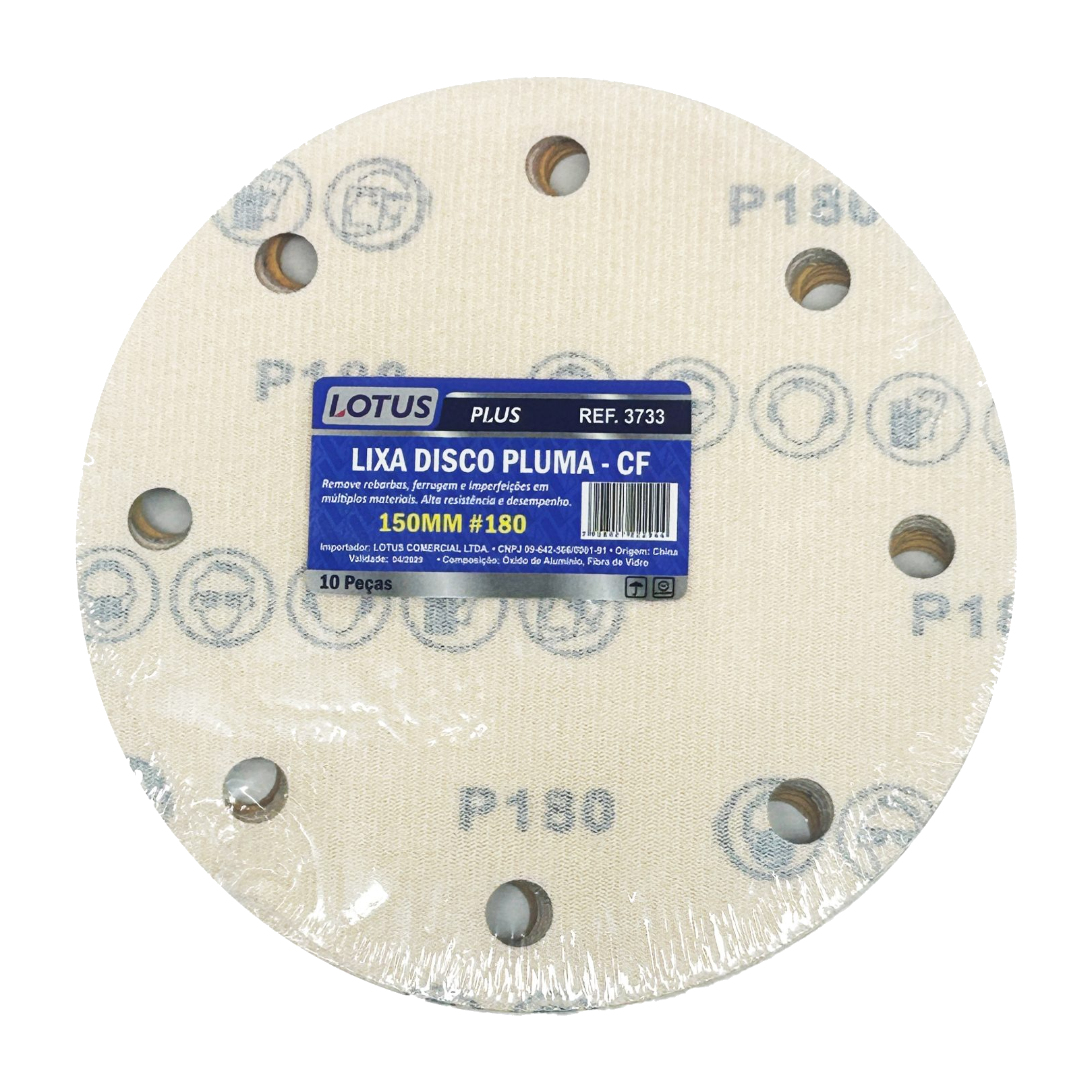 Disco de Lixa LOTUS Zirconio 3235 4.1/2 G-36
